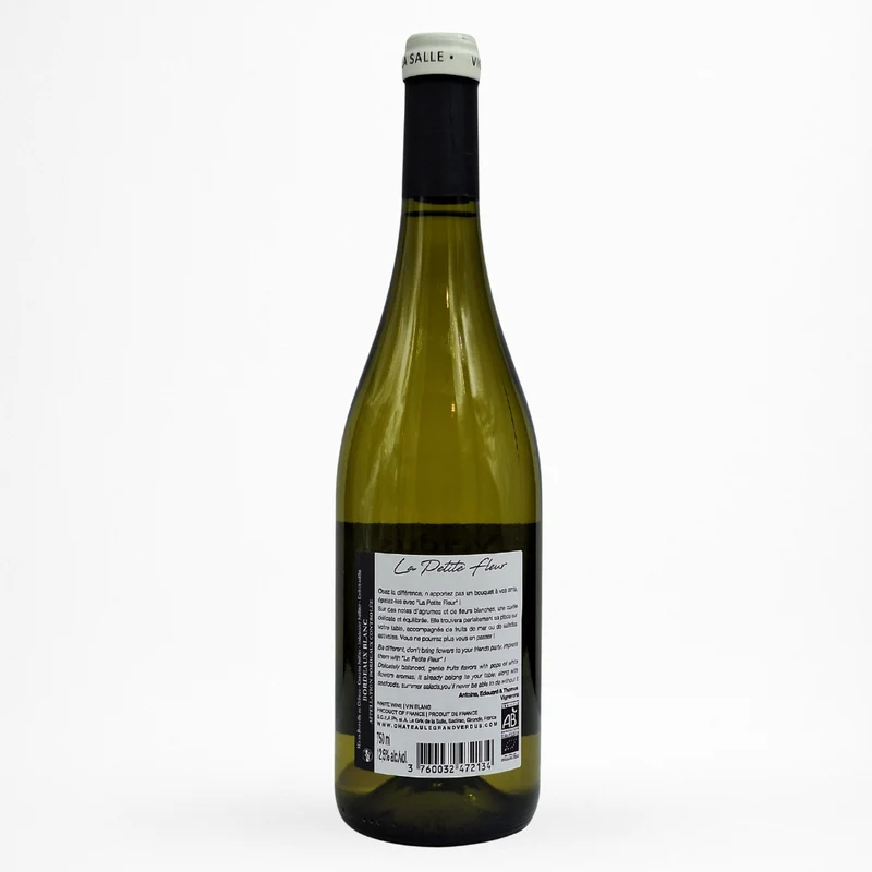 Château le Grand Verdus - La Petite Fleur - 2024 - Vin de Bordeaux Blanc