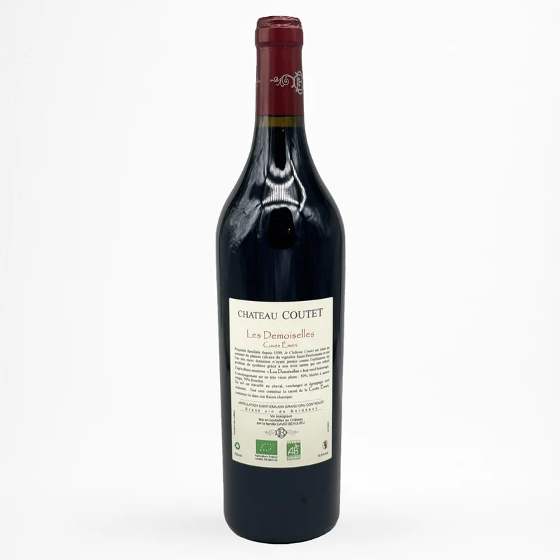 Château Coutet - Les Demoiselles Cuvée Emeri - 2021 - Vin de Saint-Emilion Grand Cru
