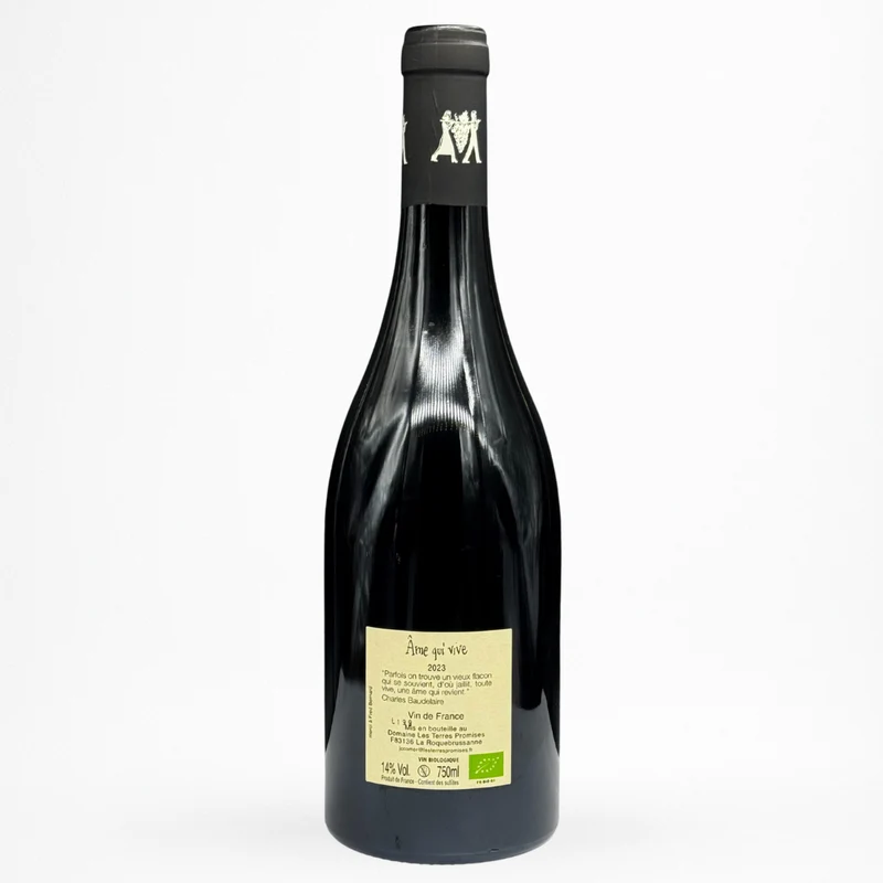 Domaine les Terres Promises - Ame qui vive - 2023 - Vin de France