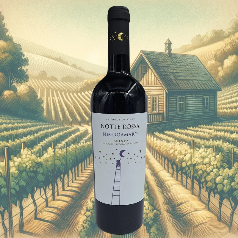 Notte Rossa - Negroamaro - 2024 - IGP Salento - Vin d'Italie