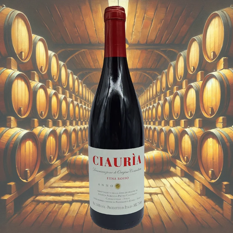 Pietro Caciorgna - Ciauria - 2024 - DOCG Etna Rosso- Vin d'Italie