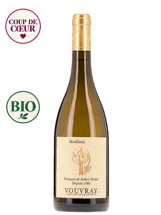 Domaine François et Julien Pinon - Vouvray - Le Moelleux 2023
