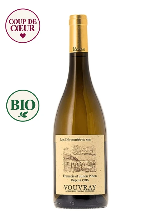 Domaine François et Julien Pinon - Vouvray - Les Deronnières sec 2024