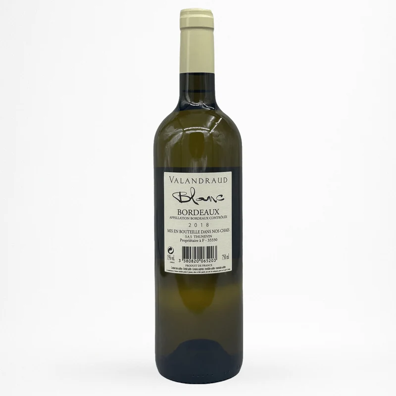 Château Valandraud Blanc - 2018 - Vin de Bordeaux