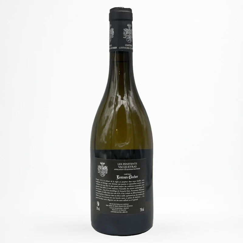 Château Lestours Clocher - Les Pénitents Blanc - 2021 - Vin de Vacqueyras