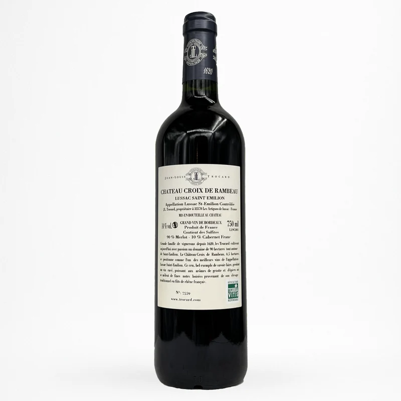 Château Croix de Rambeau - 2019 - Vin de Lussac Saint-Emilion