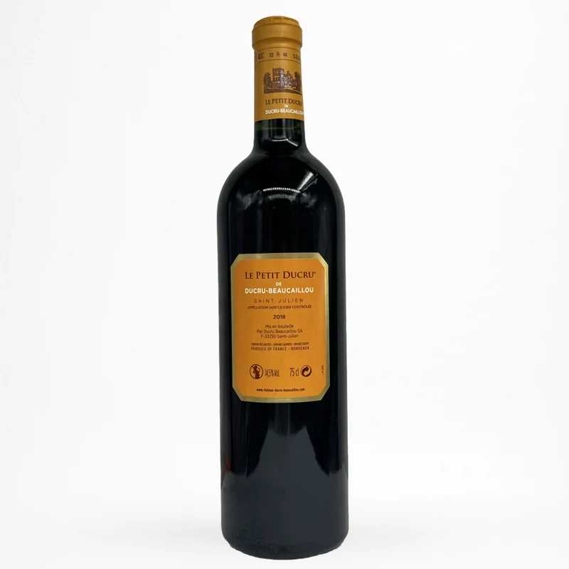 Château Ducru-Beaucaillou - Le Petit Ducru - 2018 - Vin de Saint-Julien