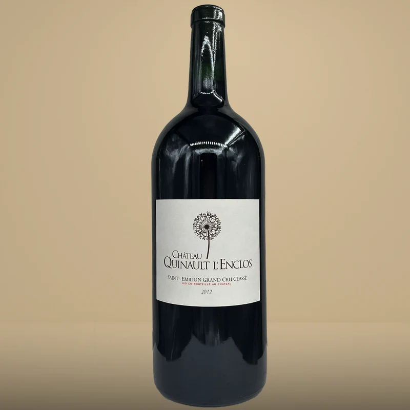 Château Quinault l'Enclos - 2012 - Jeroboam - Vin de Saint-Emilion Grand Cru