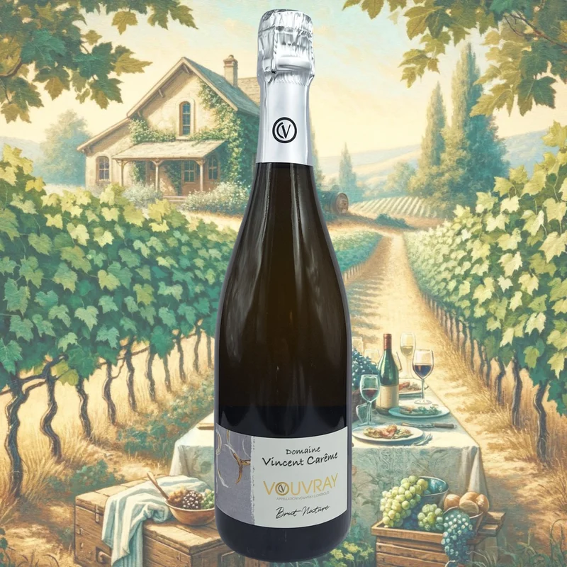 Domaine Vincent Carême -2022 - Brut Nature - Brut - Vouvray