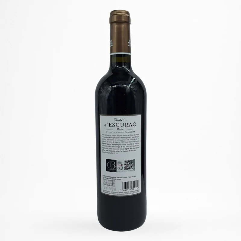 Château d'Escurac - Cru Bourgeois - 2016 - Vin du Médoc