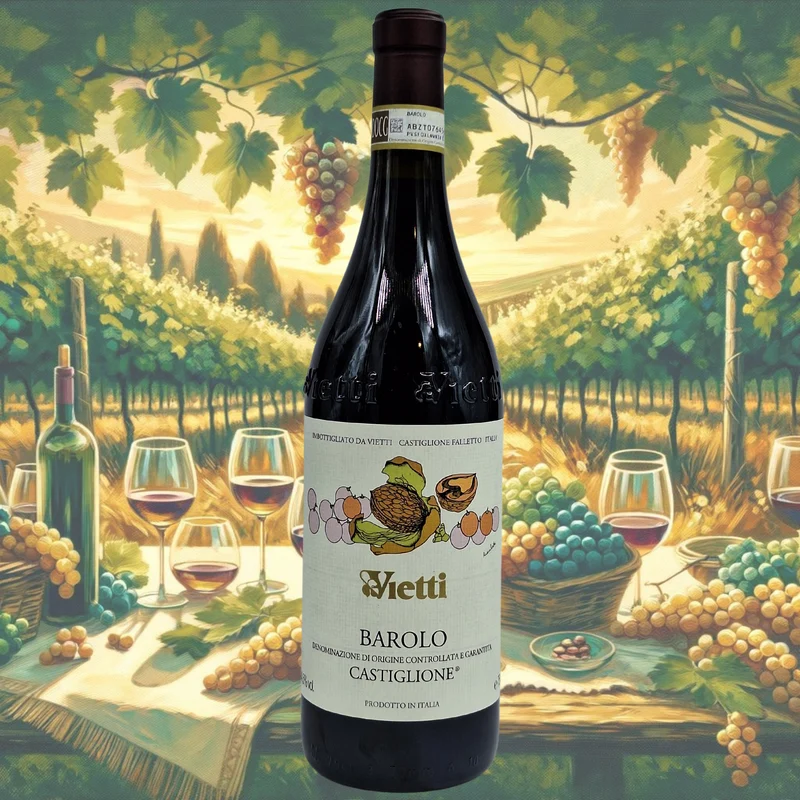 Vietti - Barolo - 2020 - DOCG Castiglione - Vin d'Italie