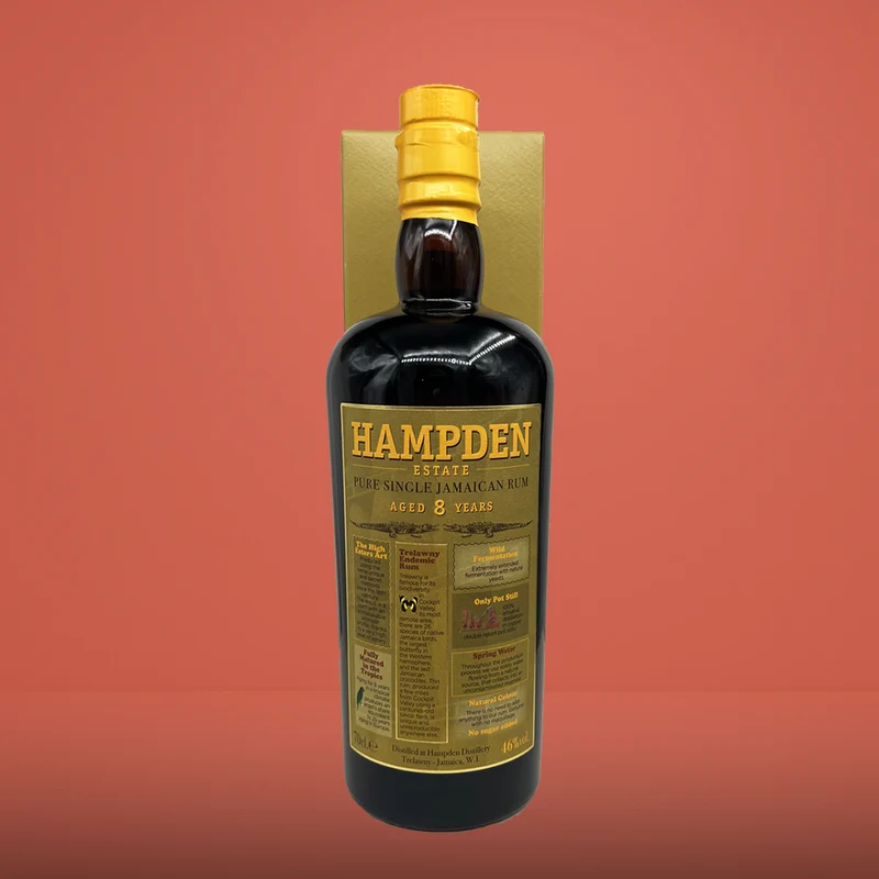 Rhum Hampden - 8 ans - Rhum de Jamaïque