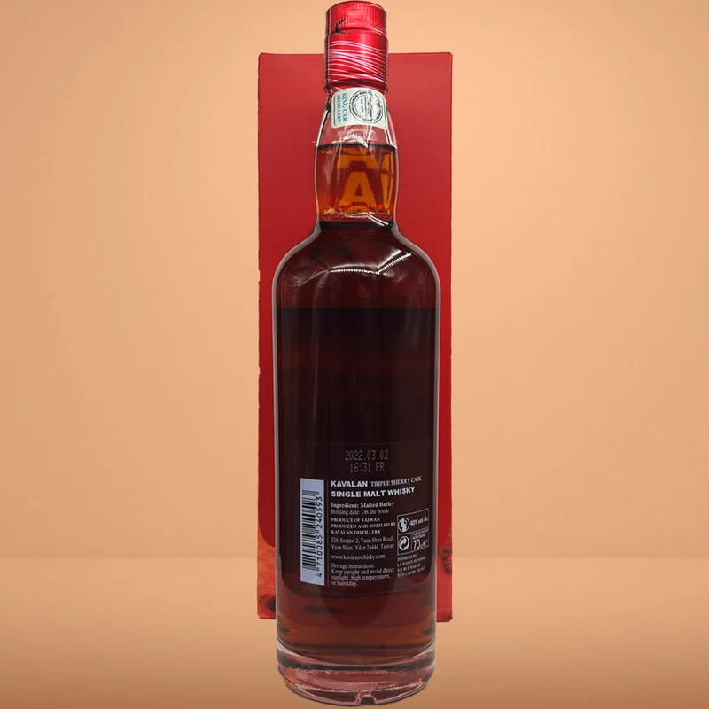 Kavalan - Sherry Cask - Single Malt - Whisky de Taïwan