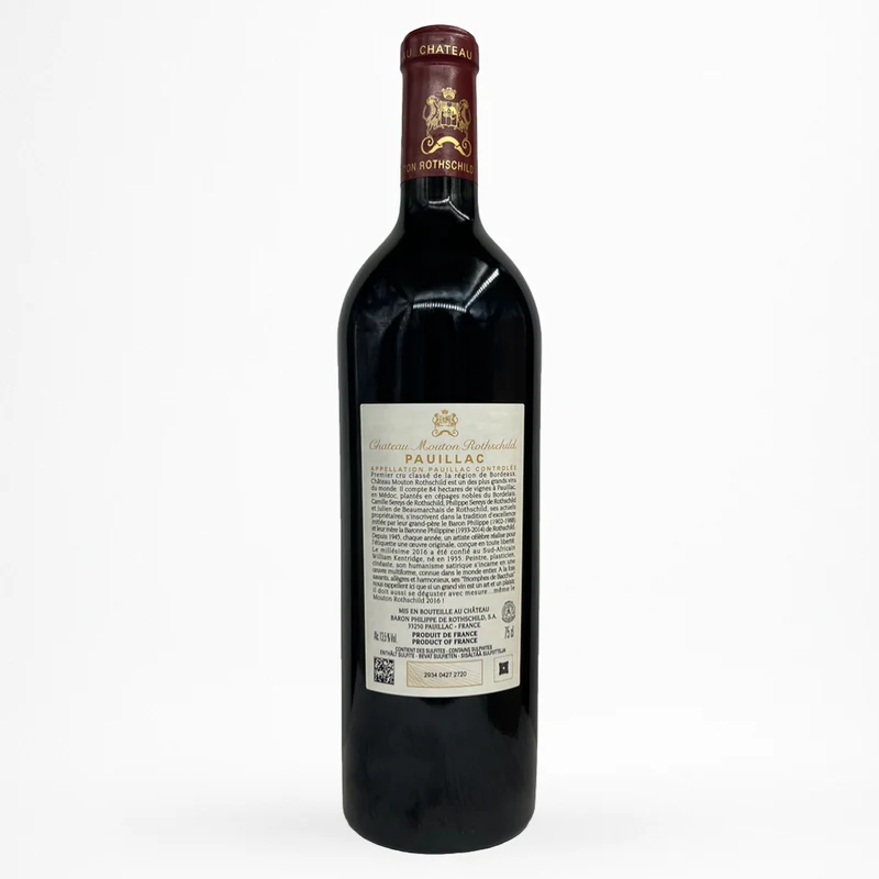 Château Mouton Rothschild - 2016 - Premier Grand Cru classé - Vin de Pauillac