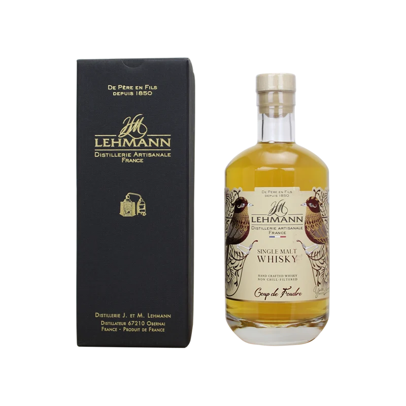 Whisky Single Malt - Distillerie Lehmann - 40° - Coup de Foudre