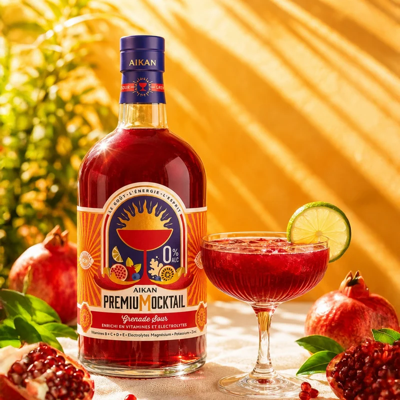 Cocktail Grenade Sour 75cl 0.0% - AIKAN