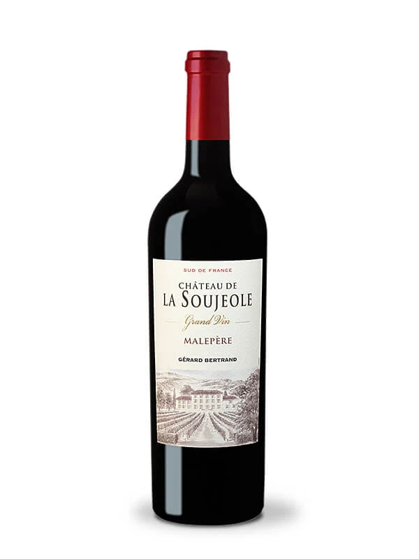 Château La Soujeole Grand Vin AOP Malepère 2020 – 75cl vin rouge