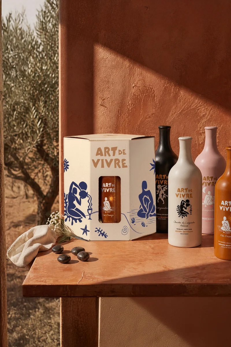 Coffret DIY Art de Vivre 4 couleurs - vin blanc, orange, rouge et rosé