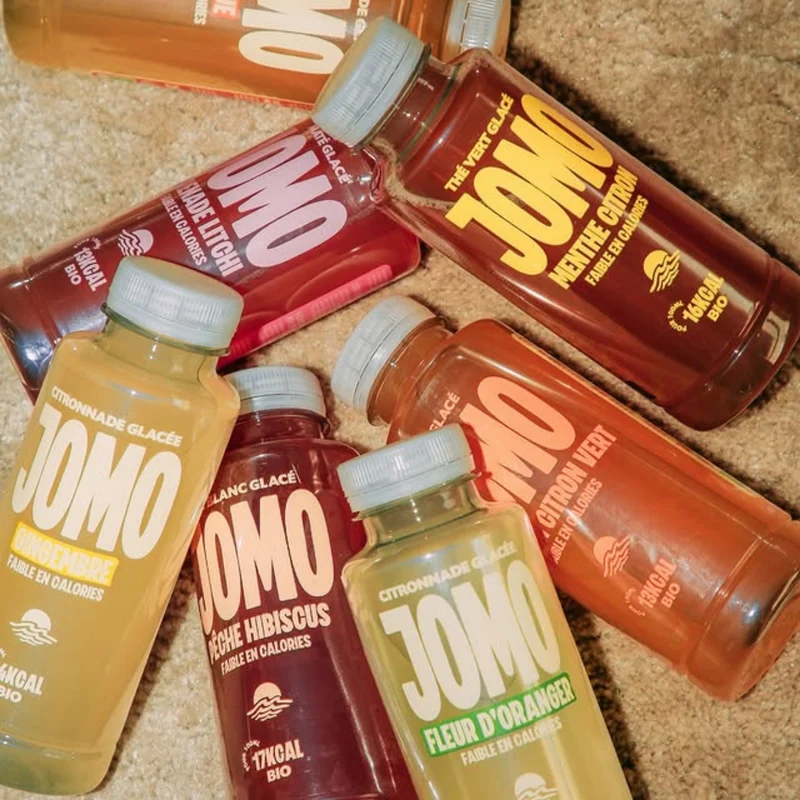 Jomo - Thé Vert Glacé Menthe/Citron 35 cl