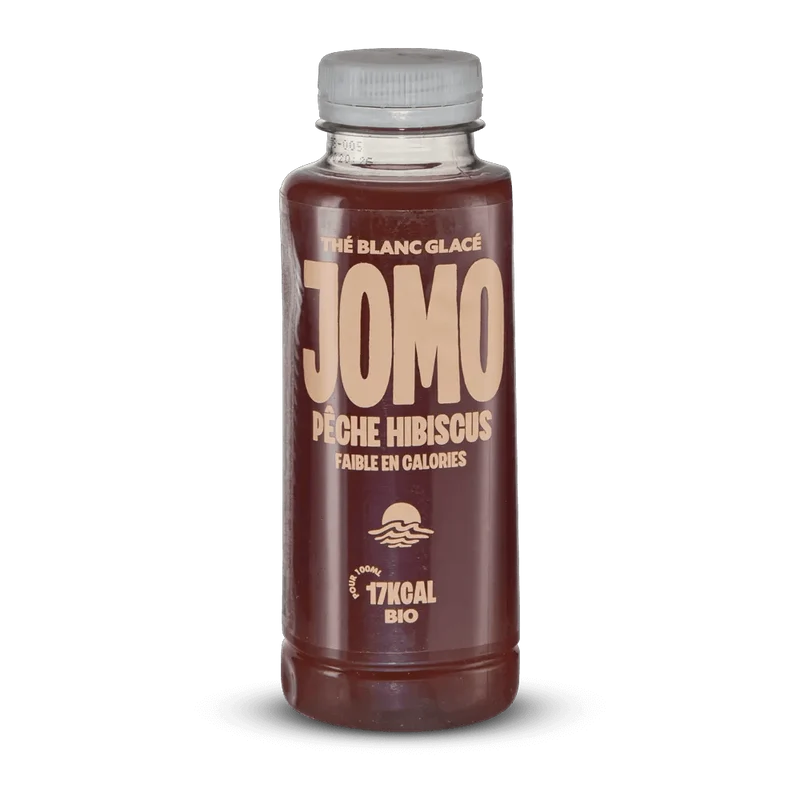 Jomo - Thé Blanc Glacé Pêche/Hibiscus 35 cl
