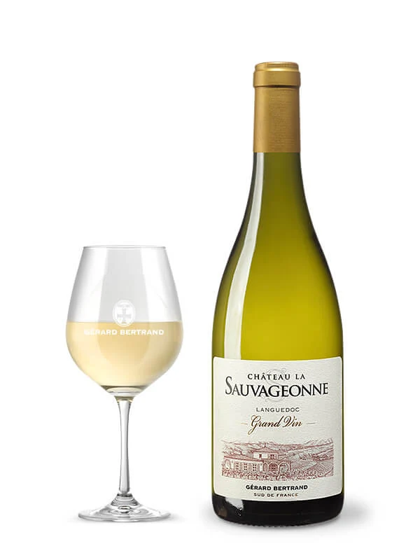 Château La Sauvageonne Grand Vin AOP Languedoc 2022 – 75cl vin blanc