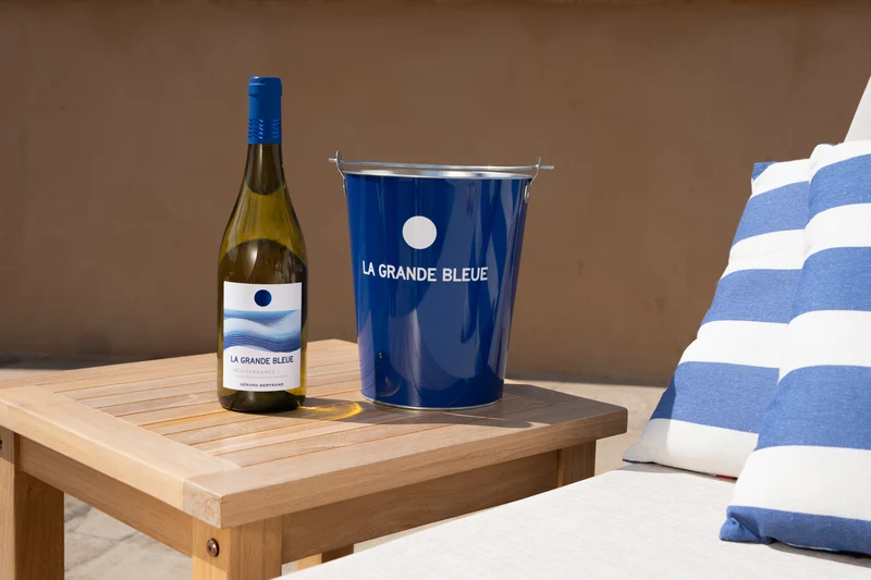 Seau à glace en métal La Grande Bleue