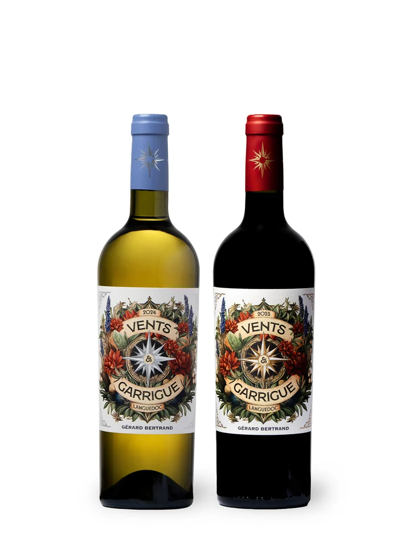 Vents & Garrigue AOP Languedoc 2024 – Lot 6 bouteilles 75cl vin blanc