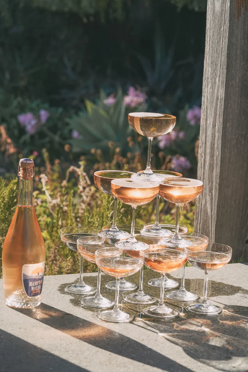 Hampton Water Bubbly Brut Rosé Vin de France – Non millésimé – 75cl