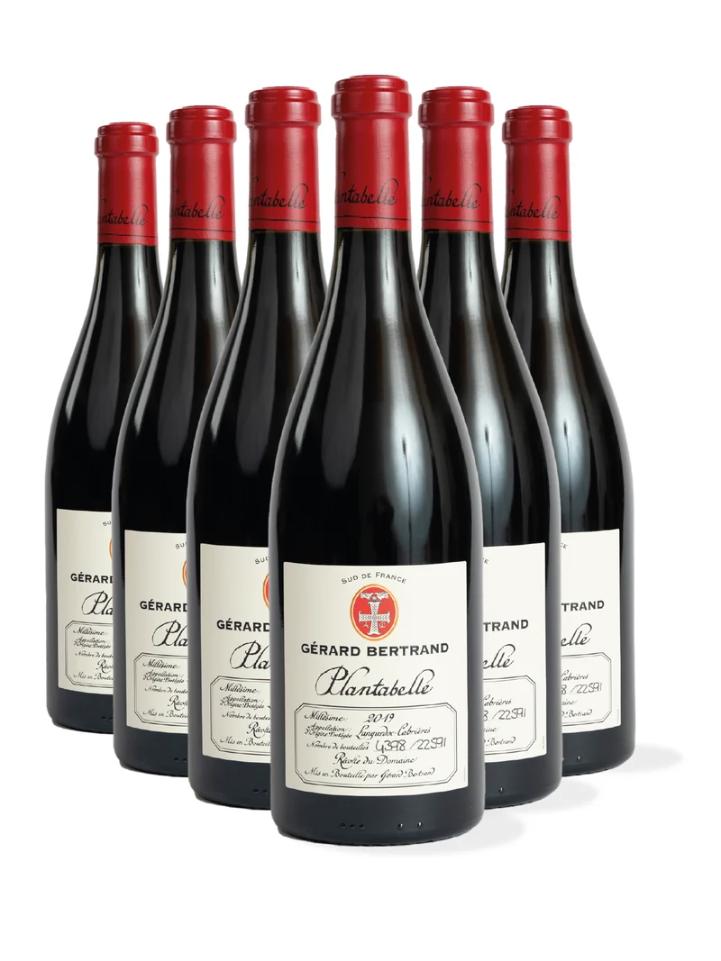 Plantabelle AOP Languedoc Cabrières 2021 – 6x75cl Caisse en Bois vin rouge