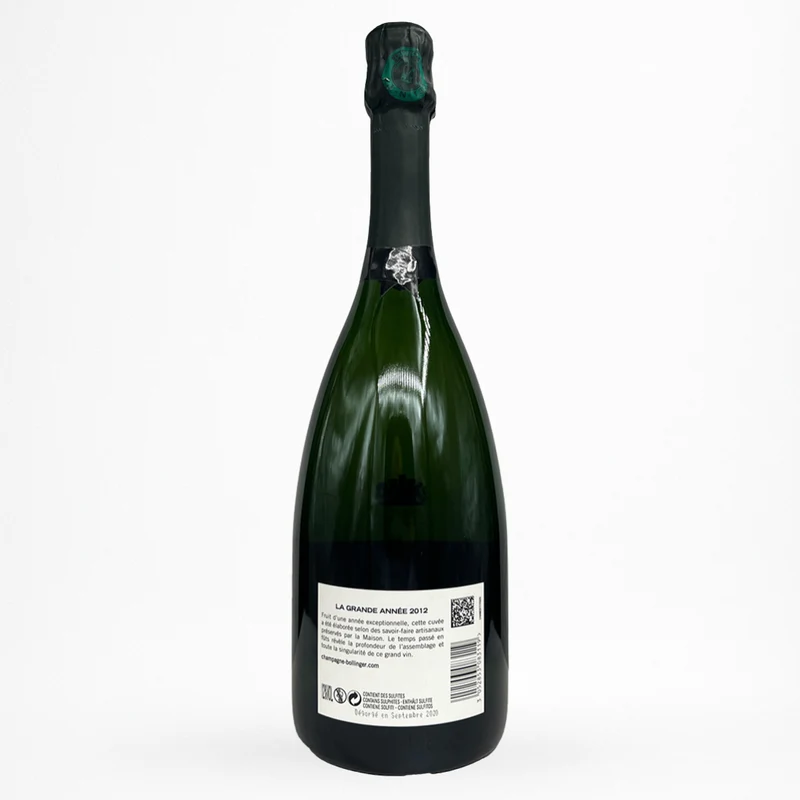 Champagne Bollinger - la Grande Année - 2012 - Champagne Brut