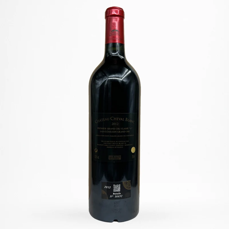 Château Cheval Blanc - 2012 - Vin de Saint-Emilion Grand Cru