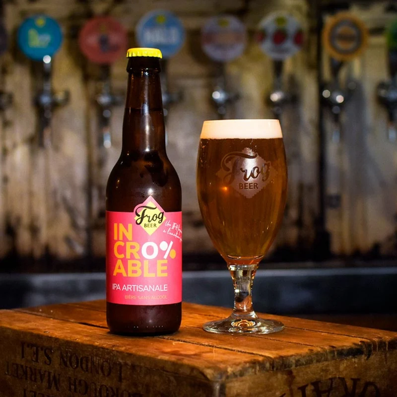 Bière IPA sans alcool - Frogbeer