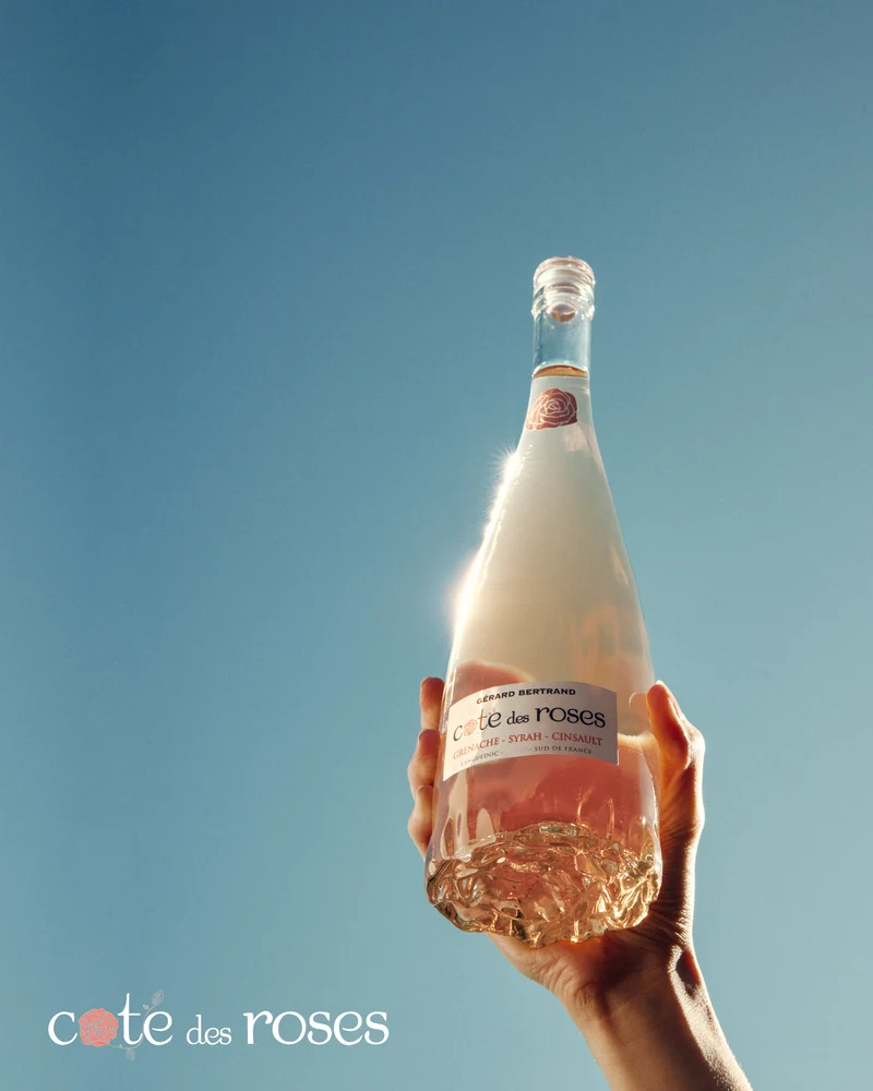 Cote des Roses AOP Languedoc 2025 – demi bouteille 37,5cl vin rosé