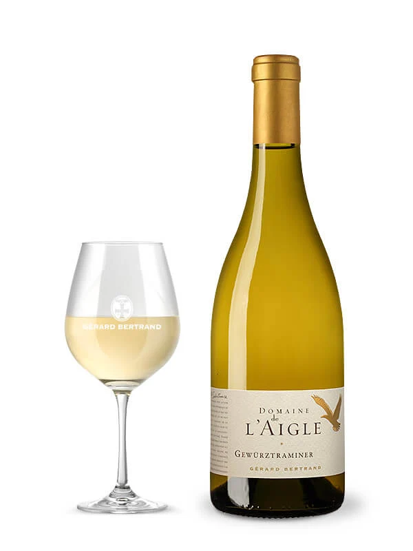 Domaine de l'Aigle Gewürztraminer IGP Pays d'Oc 2022 – Lot 3 Bouteilles 75cl vin blanc