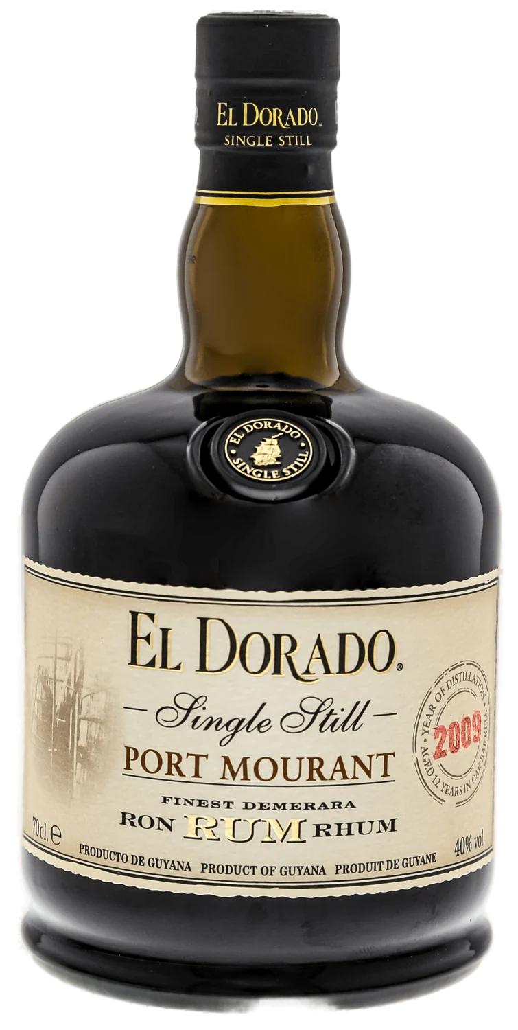 Rhum El Dorado - Single Still - Port Mourant 2009 - 40 ° - Guyana