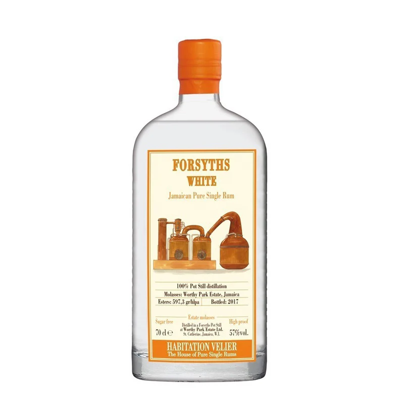 Rhum Blanc - Habitation Velier - Forsyth White - Jamaïque - 57°