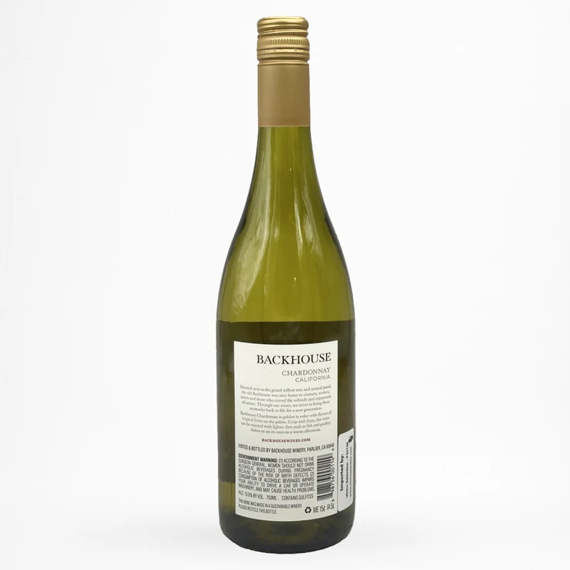 Backhouse - Chardonnay - 2021 - California - Vin des Etats-Unis
