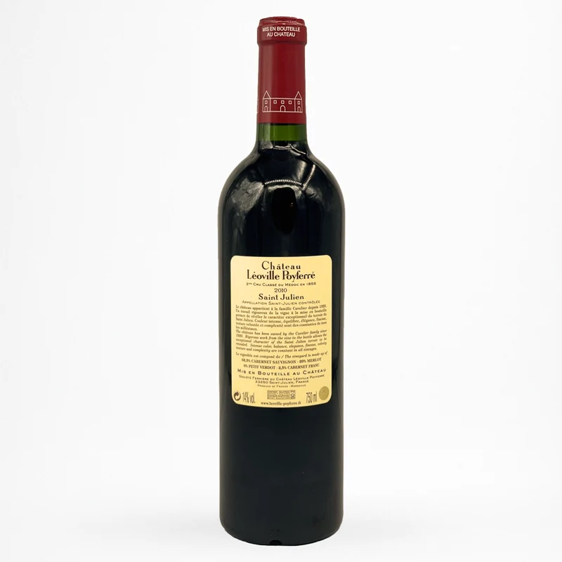 Château Léoville Poyferré - 2010 - Vin de Saint-Julien