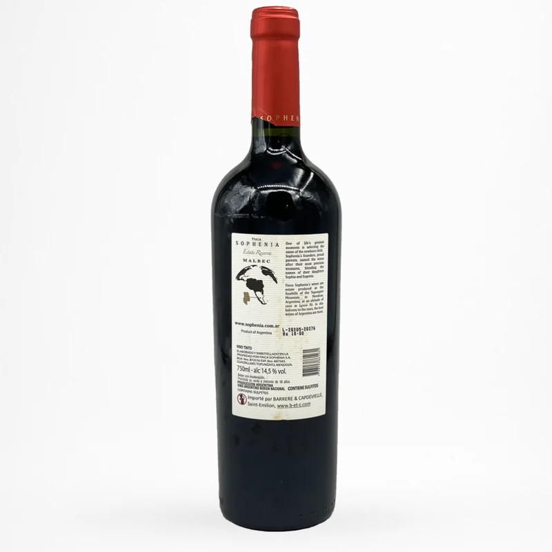 Finca Sophenia - Estate Reserva Malbec - 2019 - Uco Valley - Vin d'Argentine