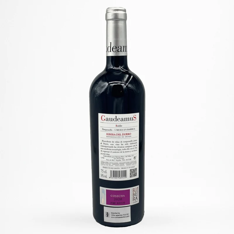 Bodega Hermanos del Villar - Gaudeamus - 2021 - Ribera Del Duero - Vin d'Espagne