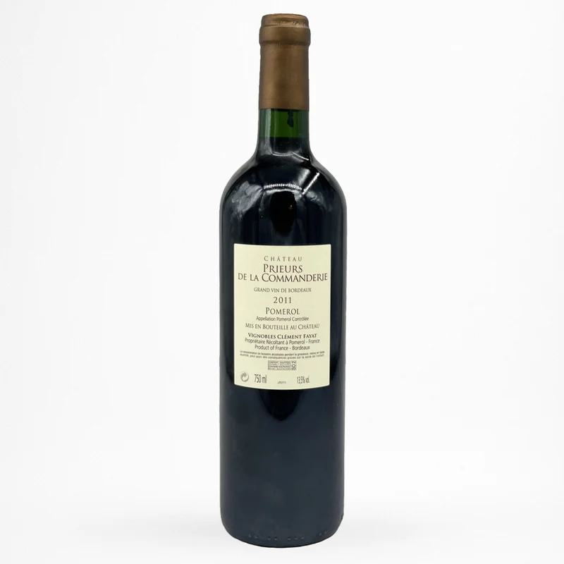 Château Prieurs de la Commanderie - 2011 - Vin de Pomerol