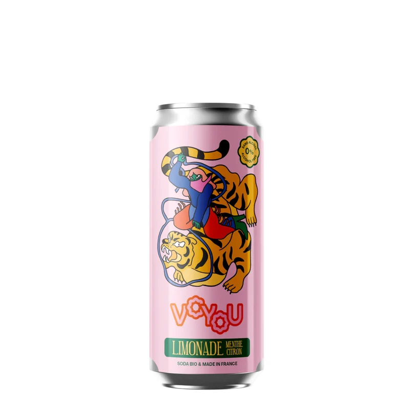 Limonade Menthe/Citron bio - Voyou