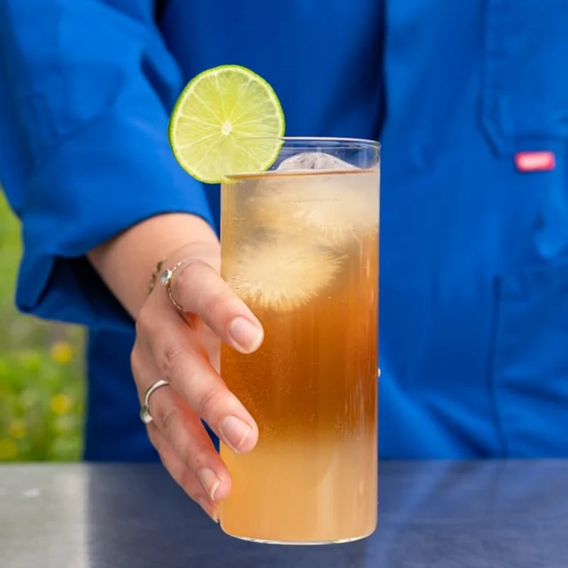Sirop Citron vert Fumé - Roze Bunker