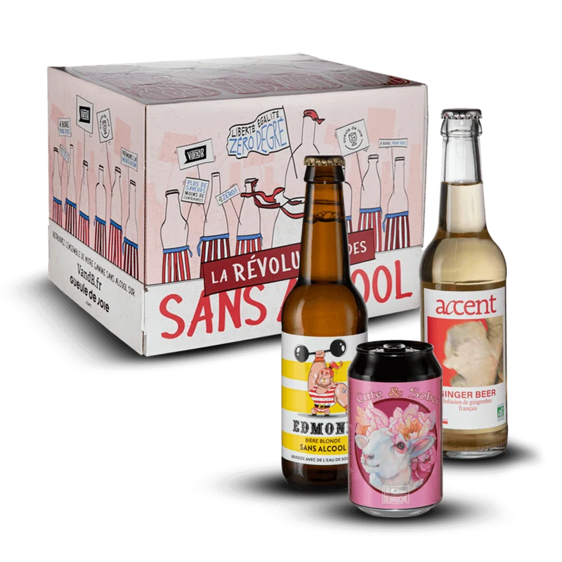 Coffret 12 bouteilles "La Révolution des Sans Alcool"