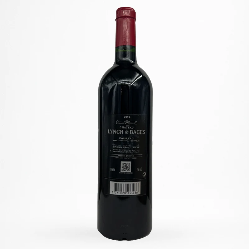Château Lynch Bages - 2010 - Vin de l'AOC Pauillac