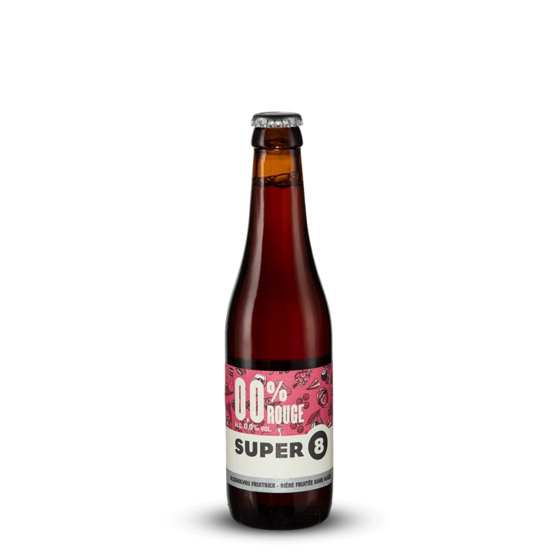 Bière rouge 0.0% - Super 8