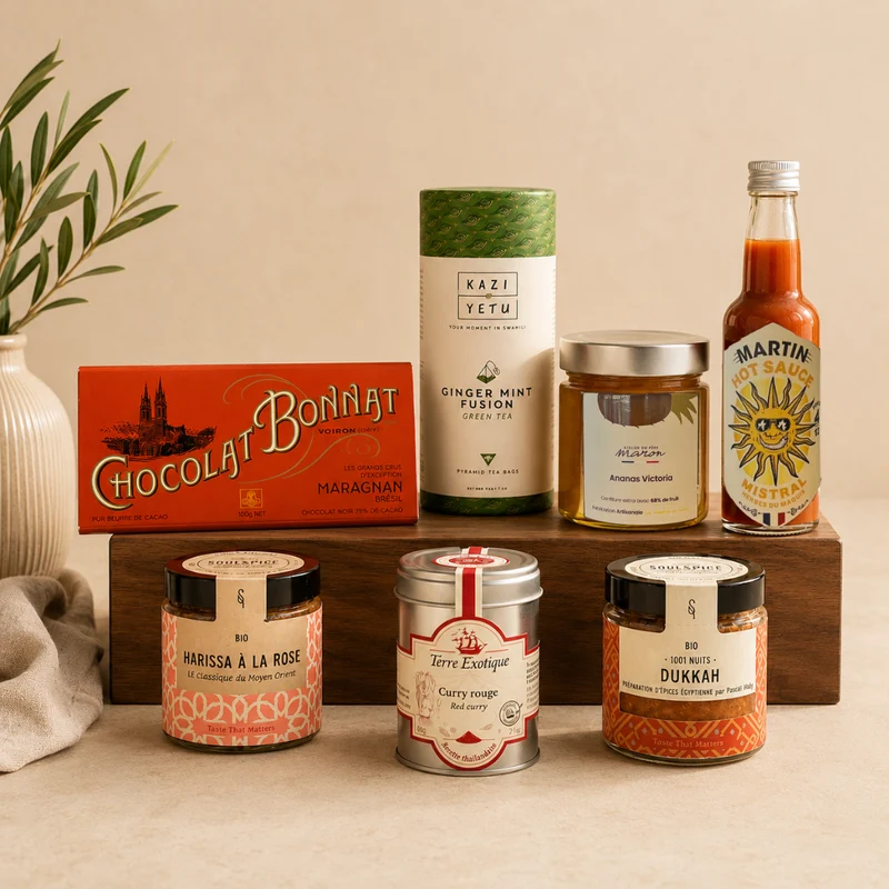 Coffret Saveurs Exotiques