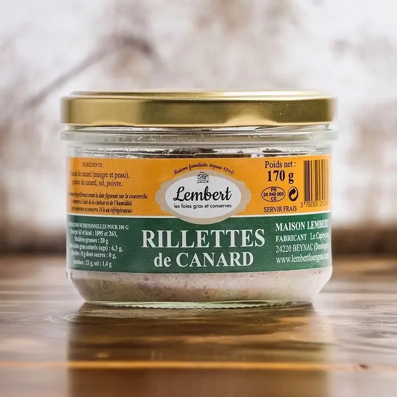 Rillettes de canard - 170g