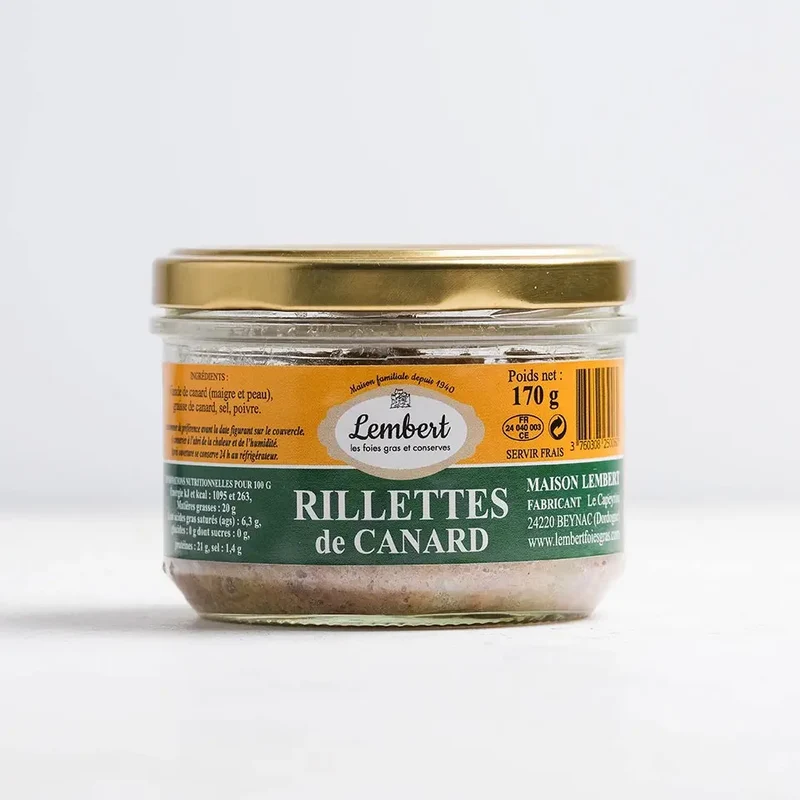 Rillettes de canard - 170g