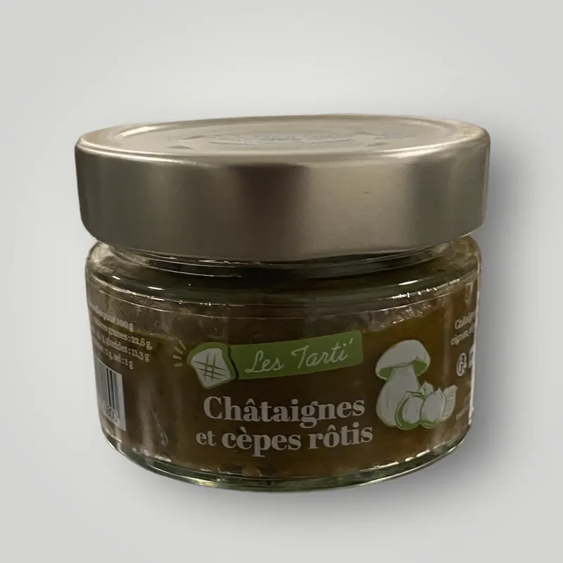Tarti' Châtaignes et Cèpes rôtis - 80g